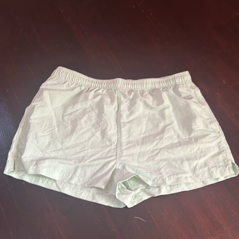 Aritzia Mint Green Baggie Shorts